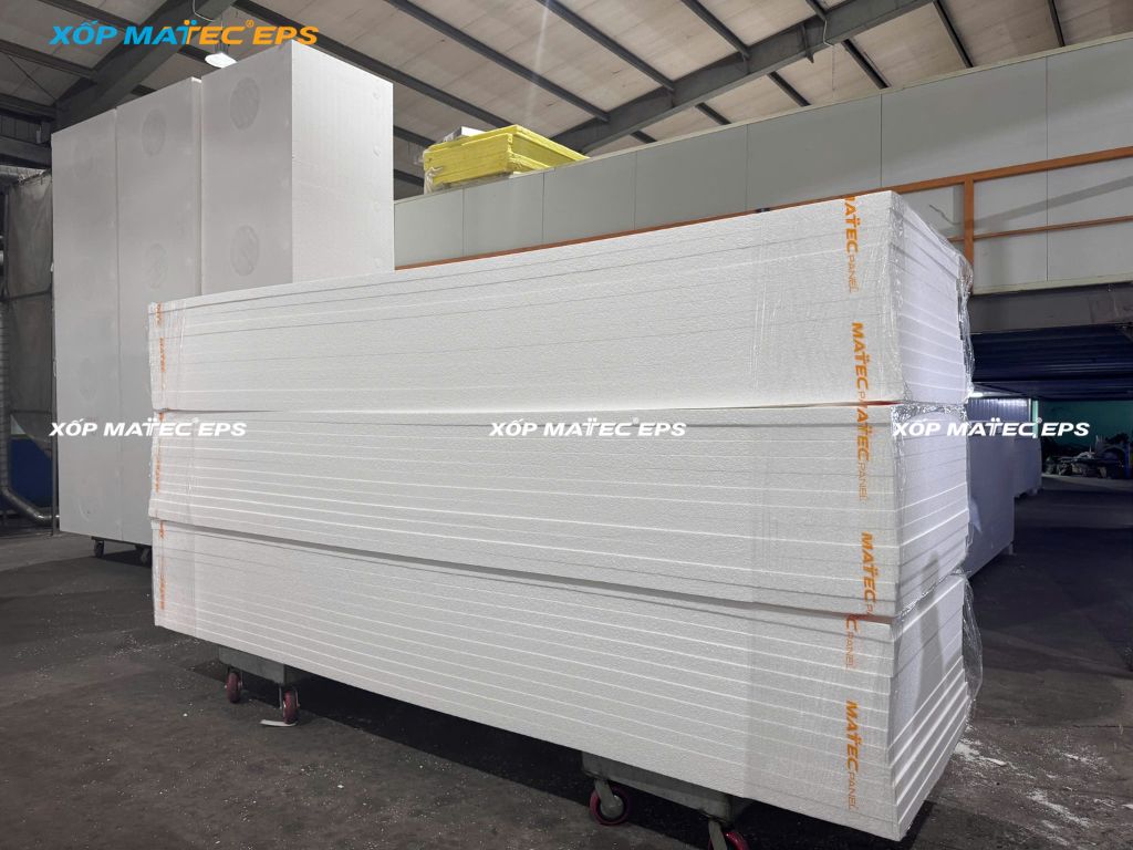 XỐP TẤM EPS DÀY 5CM – VẬT LIỆU CÁCH ÂM, CÁCH NHIỆT TỐT